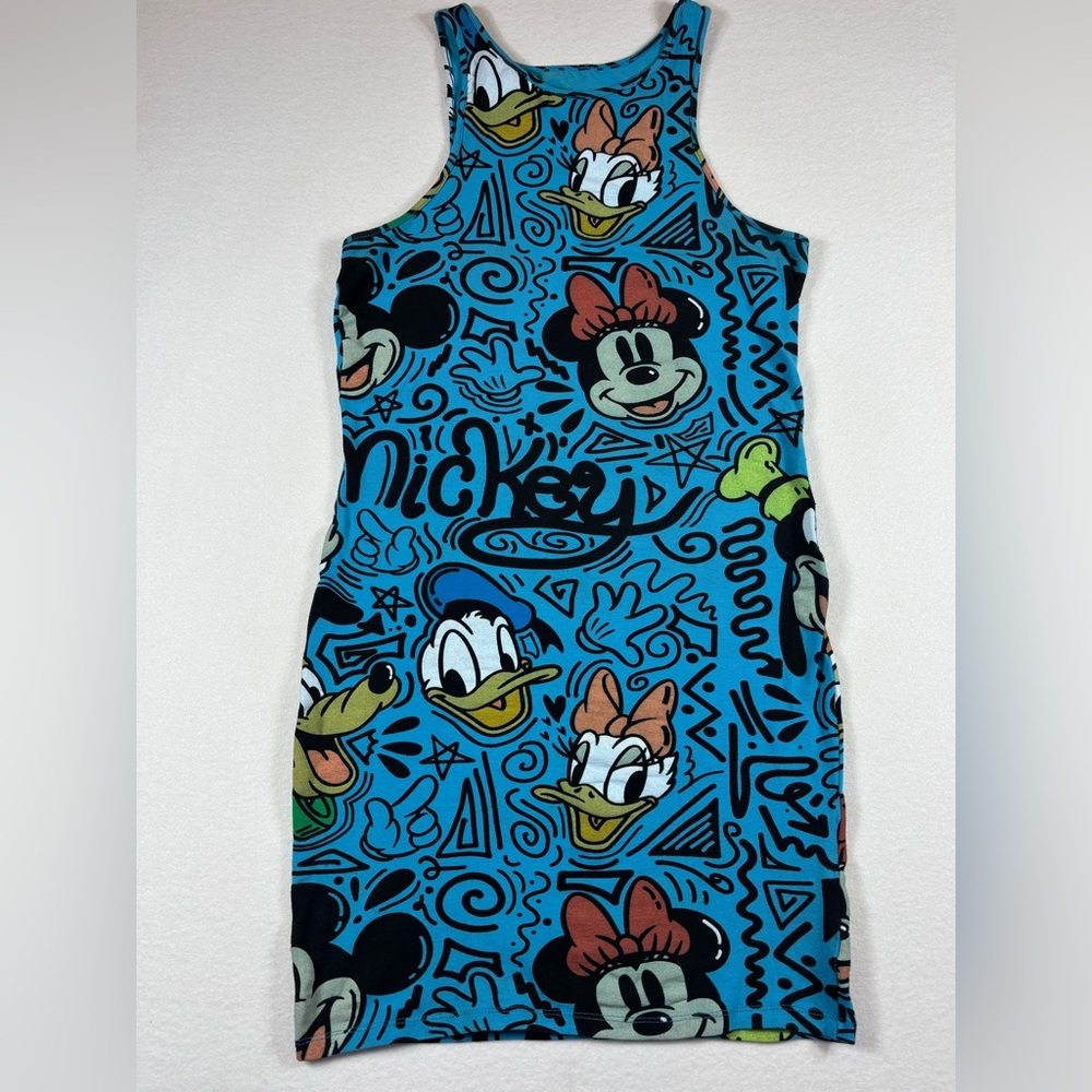 Disney Blue and Green Character Graphic Tee Size S‎
